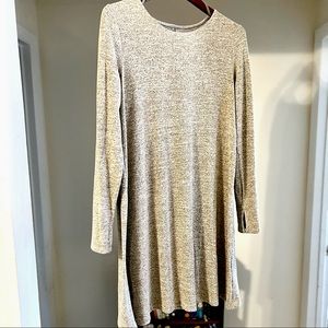 Slate/Gold Stretchy Dress